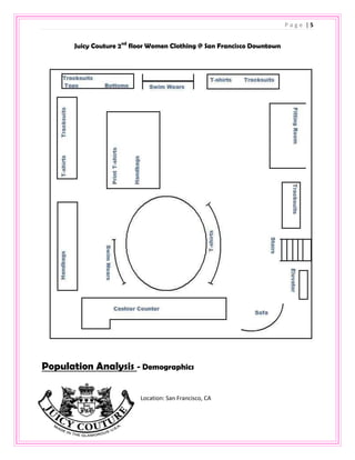 35% of sales are in black colorClass 3Swimwear is 15% of the women department sales<br />38% of sales are in $92 price point