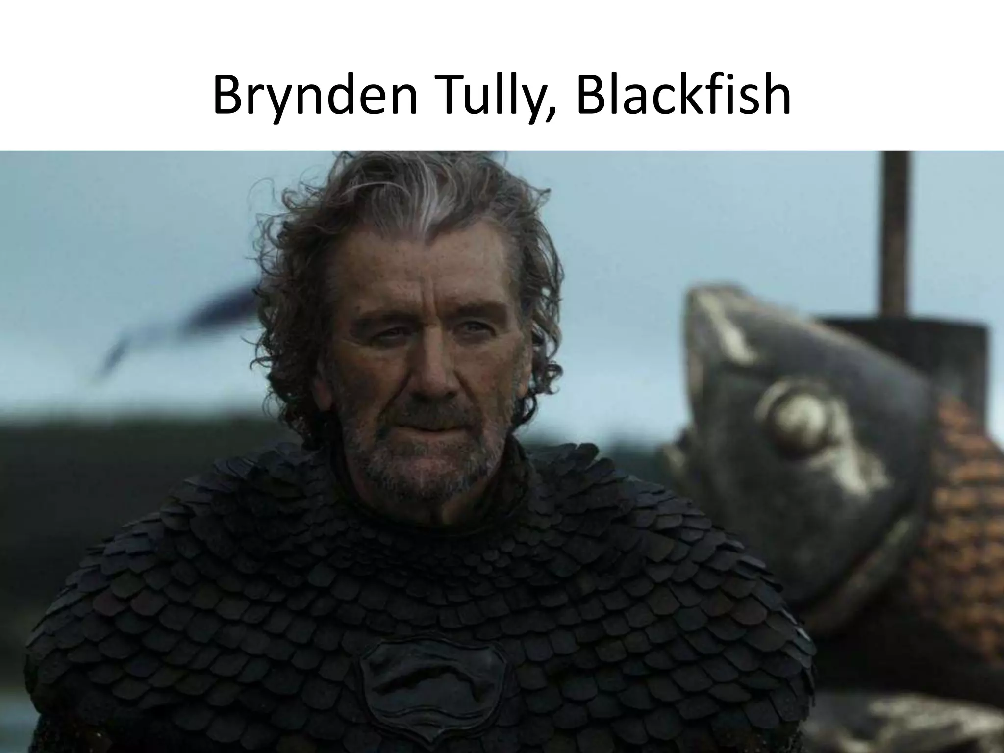 Brynden Tully, Blackfish
 