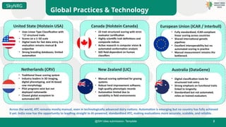 2
@SIH Idea submission- Template
Global Practices & Technology
Landscape
United State (Holstein USA)
• Uses Linear Type Classification with
~17 structural traits
• Scores on a 1–50 scale
• Digital tools for fast data entry, but
evaluation remains manual &
subjective
• Strong breeding databases; limited
automation
SkyNRG
Netherlands (CRV)
• Traditional linear scoring system
• Industry leaders in 3D imaging,
digital phenotyping, and AI-based
cow morphology
• Pilot programs exist but not
deployed nationwide
• Closest global ecosystem to
automated ATC
Canada (Holstein Canada)
• 22-trait structured scoring with strict
evaluator certification
• Highly scientific trait definitions and
composite indices
• Active research in computer vision &
automated conformation analysis
• Still field-dependent on human
classifiers
European Union (ICAR / Interbull)
• Fully standardized, ICAR-compliant
linear scoring across countries
• Shared international genetic
pipelines
• Excellent interoperability but no
automated scoring in practice
• Manual measurement remains the
bottleneck
New Zealand (LIC)
• Manual scoring optimized for grazing
systems
• Robust herd improvement software;
high-quality phenotypic records
• Automation limited due to
variability in field environments
Australia (DataGene)
• Digital classification tools for
structured trait entry
• Strong emphasis on functional traits
linked to longevity
• Standardized but not automated;
relies on trained evaluators
Across the world, ATC remains mostly manual, even in technologically advanced dairy nations. Automation is emerging but no country has fully achieved
it yet. India now has the opportunity to leapfrog straight to AI-powered, standardized ATC, making evaluations more accurate, scalable, and reliable.
 