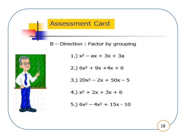 factoring trinomials using ac method