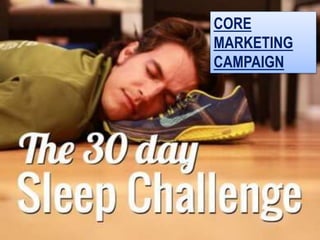 CORE
MARKETING
CAMPAIGN
 