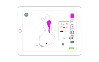 Color
Home


               Brush



               Size



              Pattern



               Items

       Shop


               Swop




              Done
 