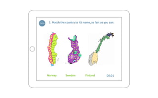 Home    1. Match the country to it’s name, as fast as you can:




       Norway        Sweden           Finland          00:01
 