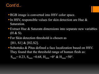 Skin tone based steganography | PPT