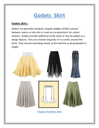 Godets - Definition, Patterns & Sewing | TREASURIE
