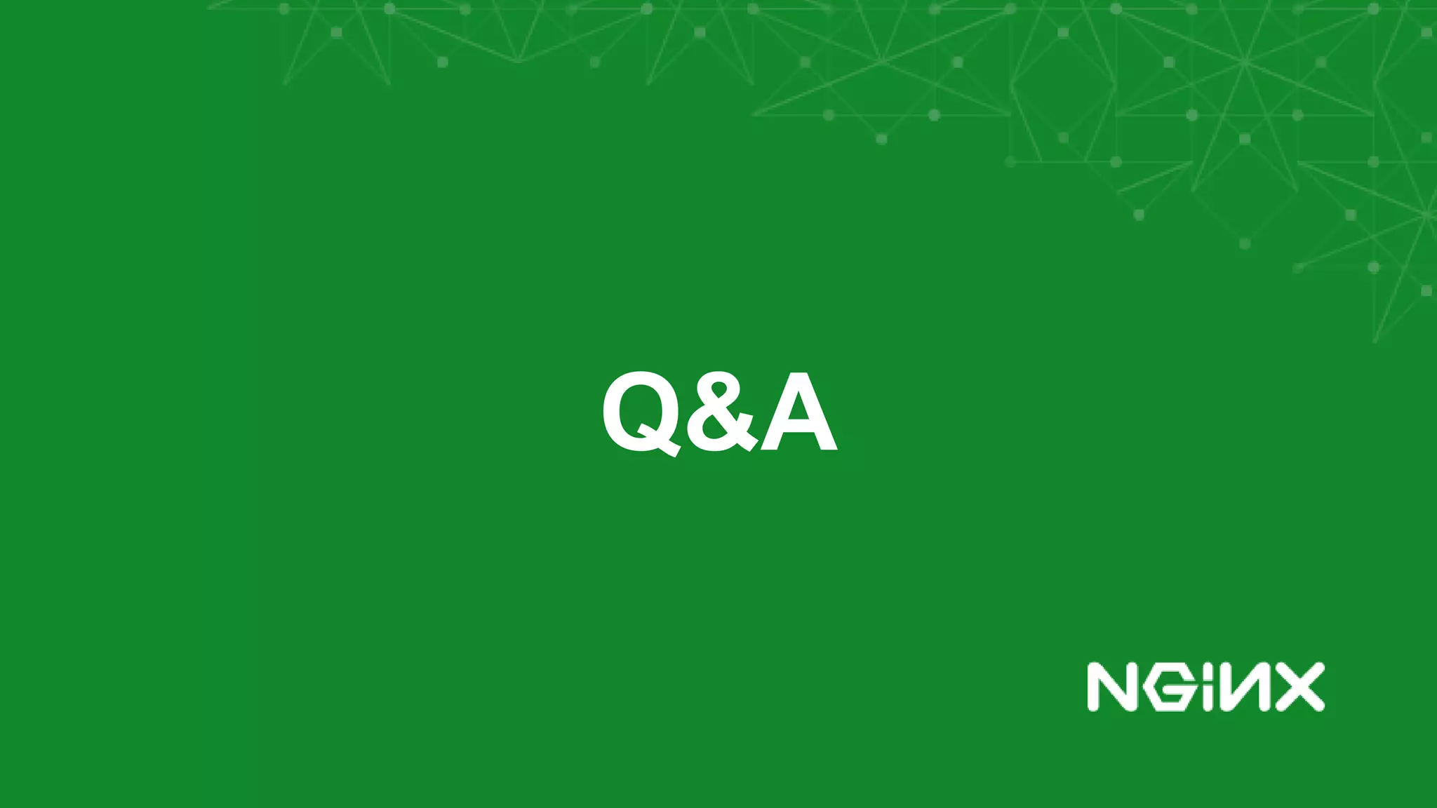 Q&A
 