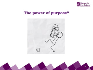 The power of purpose?
38
 