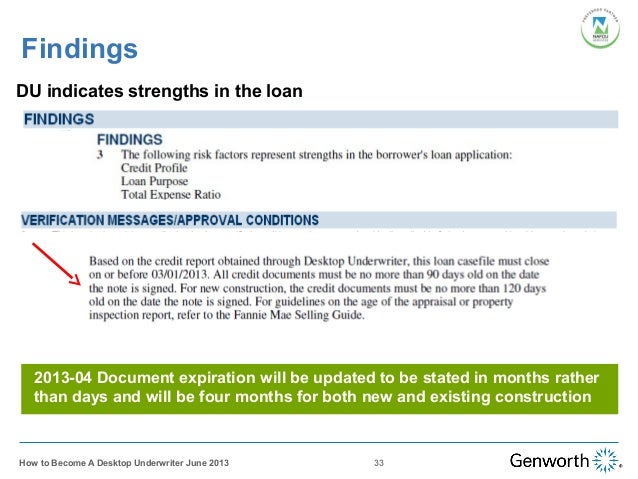 desktop underwriter 174 training webinar slides desktop underwriter