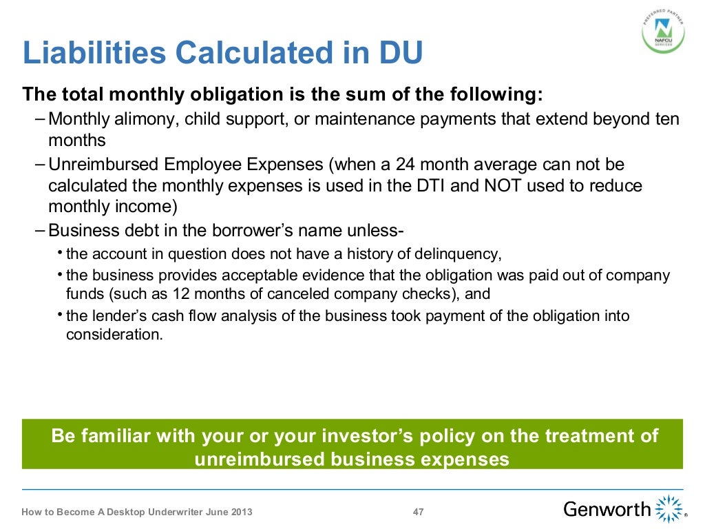Desktop Underwriter® Training inar Slides