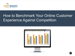 How to Benchmark Your Online Customer 
Experience Against Competition 
1 
 