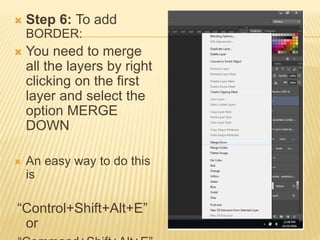 TUTORIAL ON PHOTOSHOP | PPTX