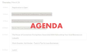AGENDA
 
