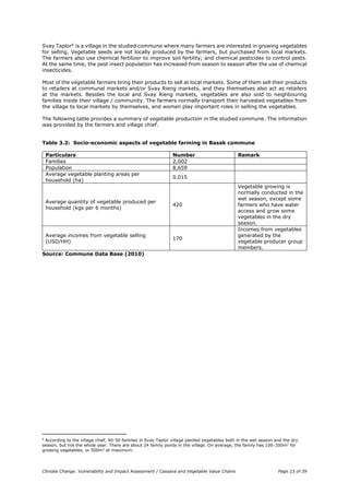 Climate Change: Vulnerability and Impact Assessment | PDF