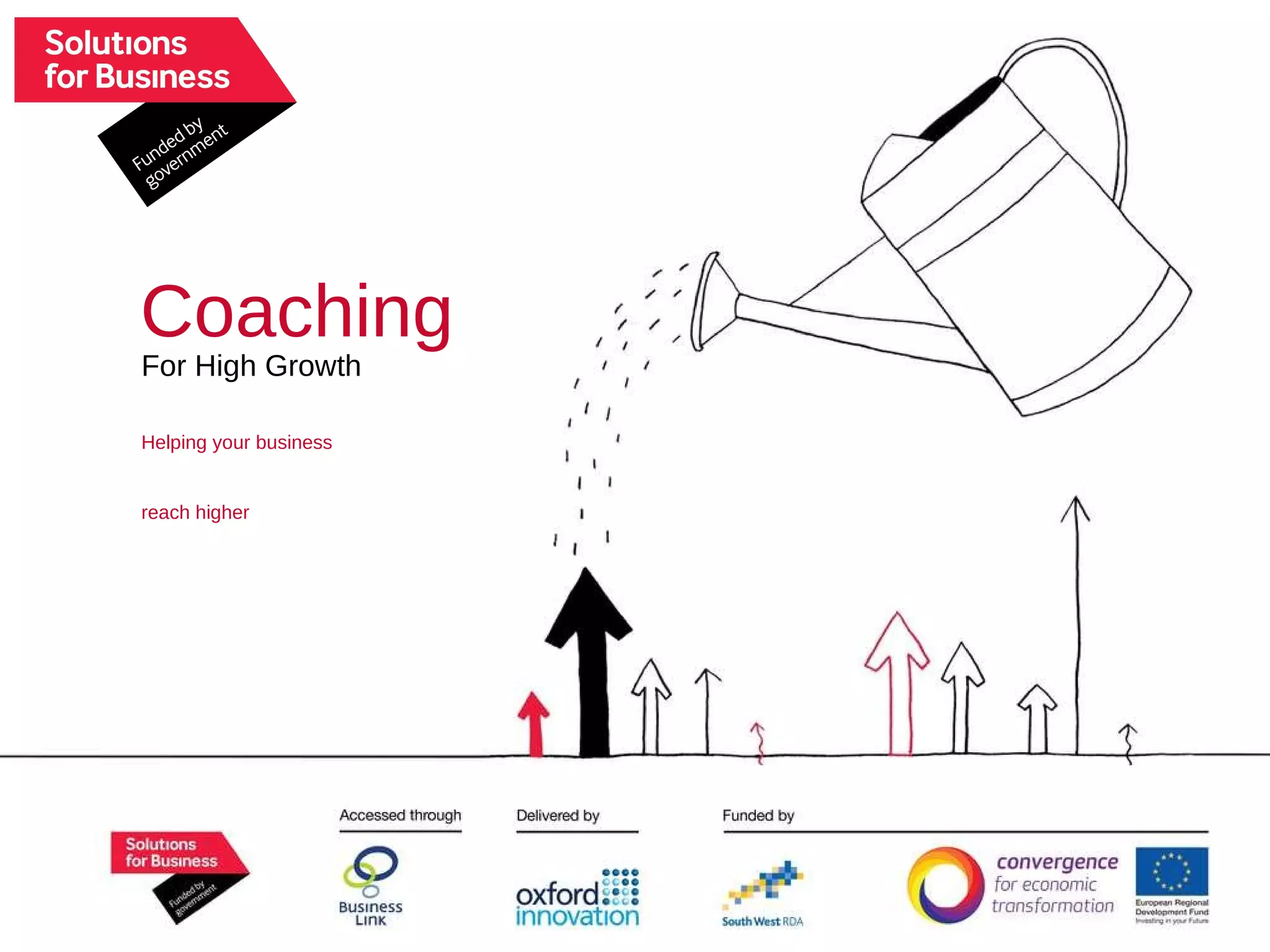 Helping your business Coaching For High Growth reach higher 