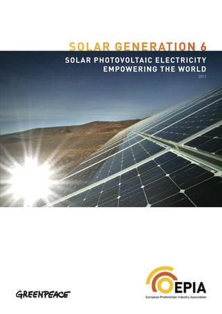 Solar photovoltaic electricity
empowering the world
2011
 