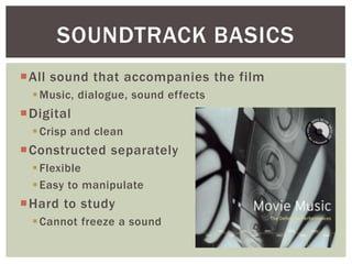 Final sound presentation for intro to film | PPTX