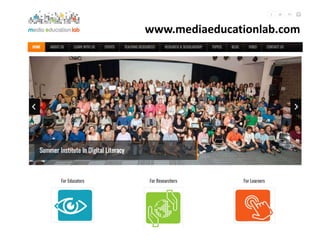 www.mediaeducationlab.com
 