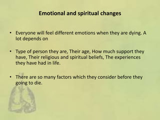 Final Stages Of Life With Lung Cancer