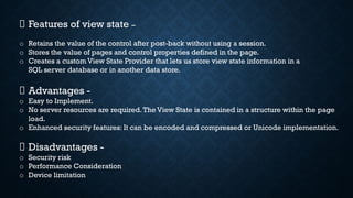 state management asp.net