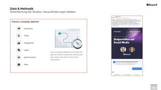 19
Ziele & Methodik


Vereinfachung der Struktur, Herausforderungen bleiben
 