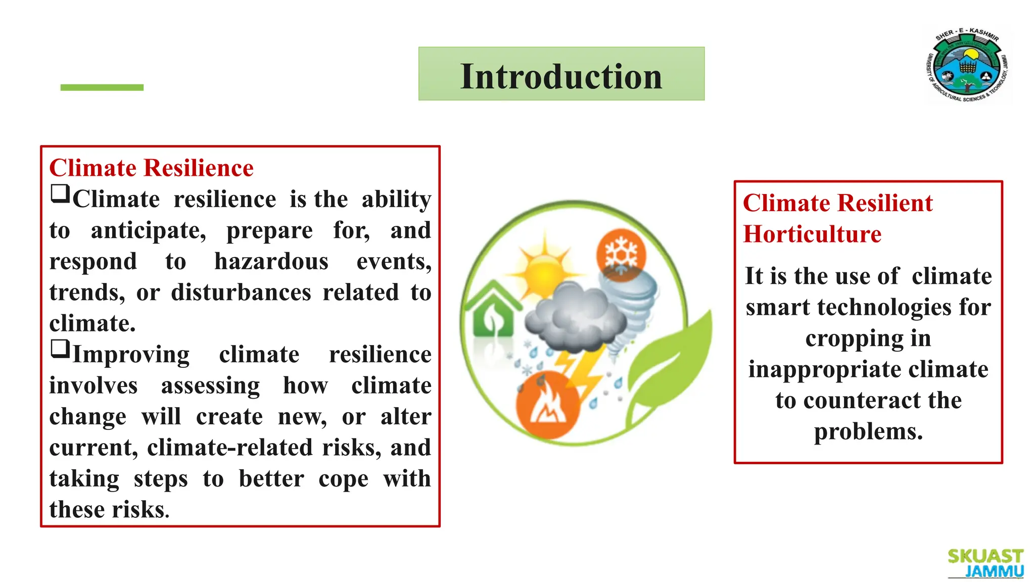 Final Strategies For Climate Resilient Horticulture Pptx