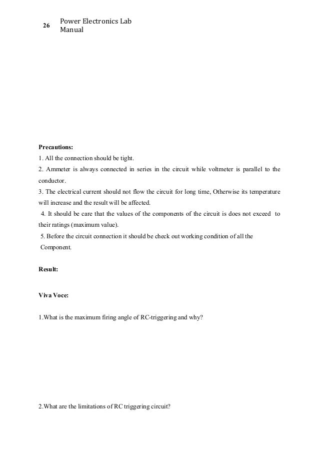 Pe Lab Manual