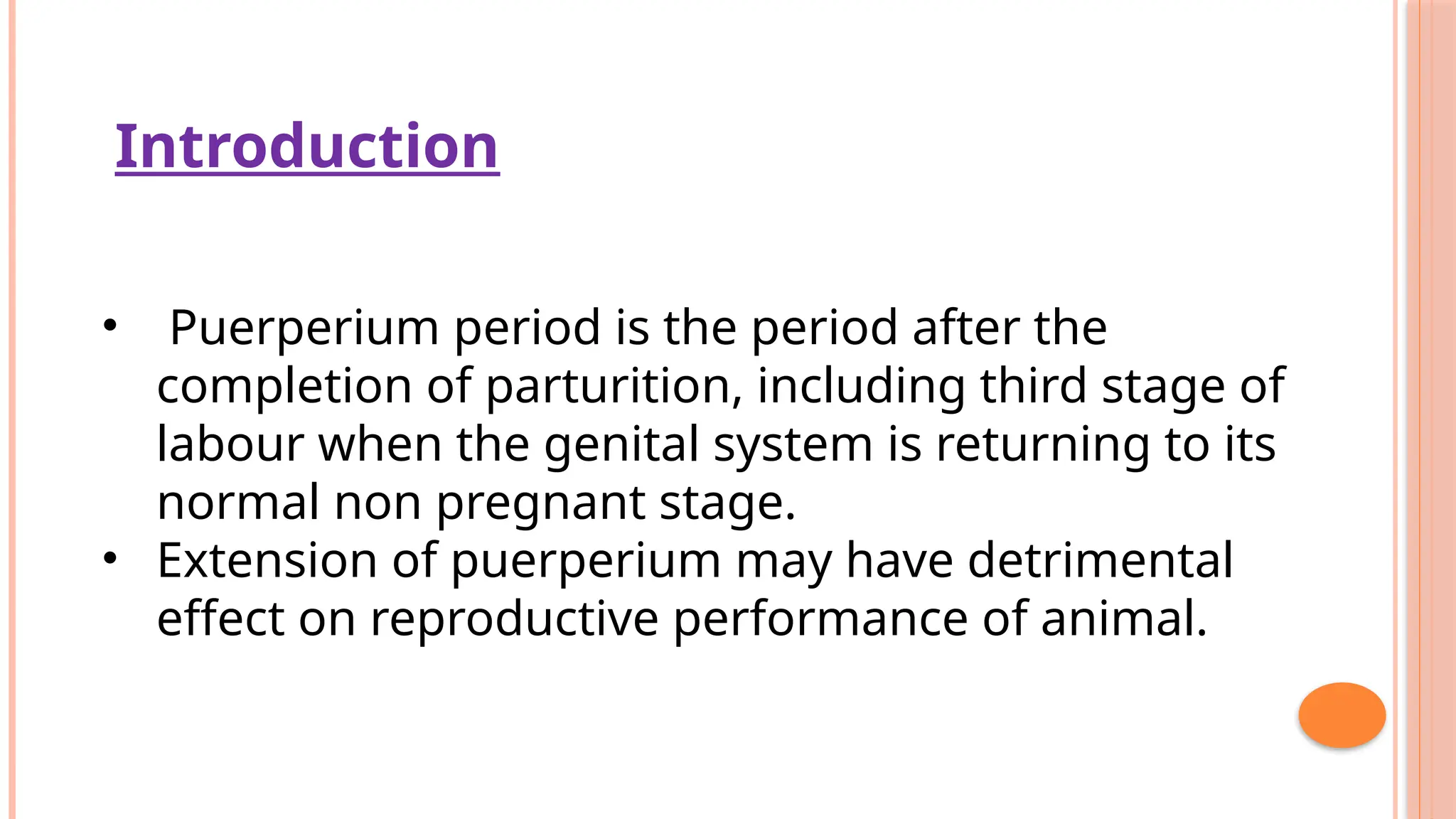 Subinvolution process - post partum period | PPTX