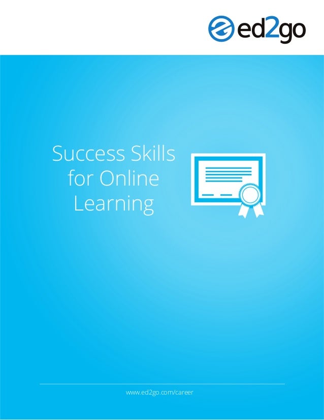 Success skills for online learning