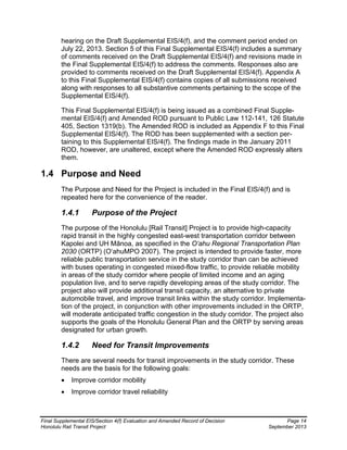 Final supplemental eis 4(f) | PDF