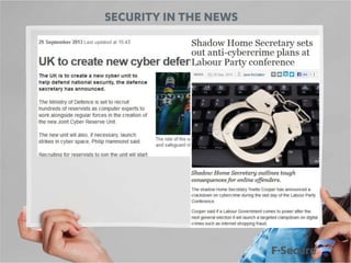 SECURITY IN THE NEWS

 