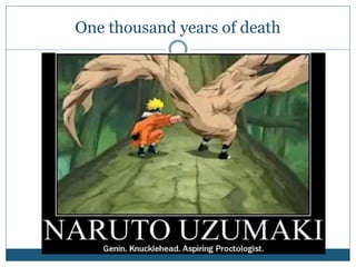 One thousand years of death
 