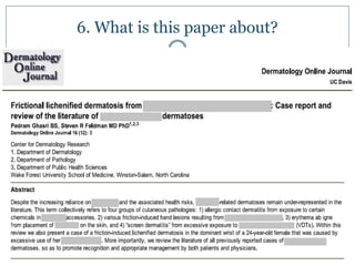 6. What is this paper about?
 