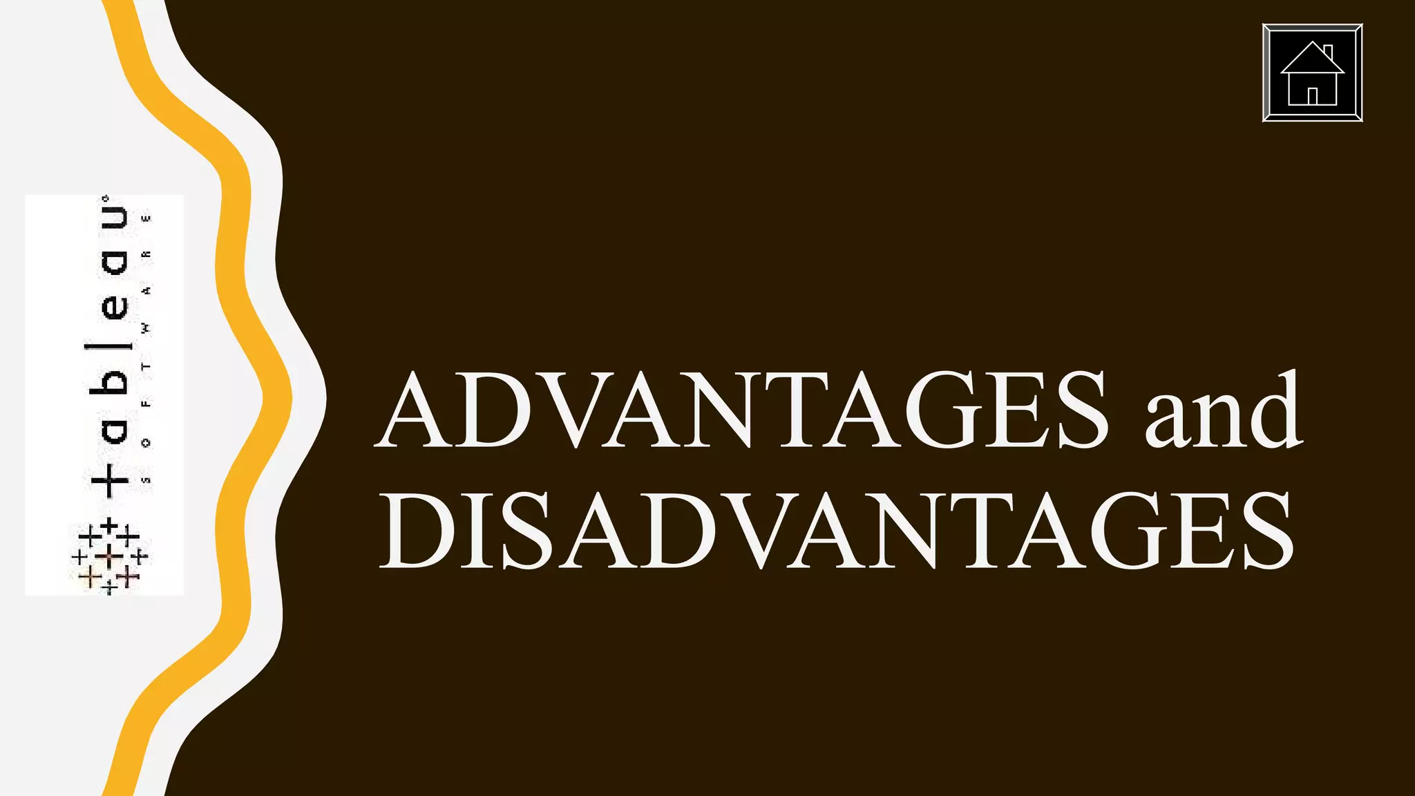 Tableau PPT Intro, Features, Advantages, Disadvantages | PPT