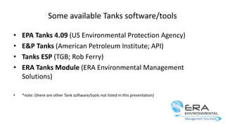 Tank Emission Tracking Software: A Comparative Analysis