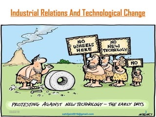 Industrial relations and technological change | PPT
