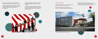 Os serviços mais criativos e por ordem de inscrição       Nesta tenda também será divulgado o conceito do       O plantão de vendas!                                       O plantão do Edifício Garoa Paulista havia sido
 ganharão uma tenda na feira para apresentar o trabalho.   imóvel, seus atributos e o que mais fará parte da                                                                inaugurado junto com a feira e finalmente João saberia
                                                           campanha.                                             No dia em que a feira iniciou, o carro de João estava no   tudo sobre o futuro apartamento de seus sonhos.
 Na feira, que também acontece na Rua Paim, a Tecnisa                                                            conserto, então ele foi até a feira de metrô.
 terá a maior tenda, que contará com atrações culturais,   Os painéis desenhados na fase teaser ainda estarão
 exposição de obras de artistas e pocket shows             expostos e os visitantes poderão deixar seu recado,   Na estação, João recebeu o jornal do metrô e viu o
 de bandas locais.                                         escrevendo o porquê amam São Paulo e o que mais       anúncio sobre o esperado plantão de vendas da Tecnisa.
                                                           gostam na cidade.




                                                                                                                 Plantão de Vendas Garoa Paulista - Tecnisa




44                                                                                                                                                                                                                              45
 