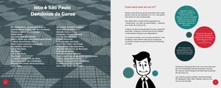 Isto é São Paulo                                                     Como seria viver em um m2?
                                                                                                                                                                  A geração Y, jovens

                        Demônios da Garoa                                                     Pessoas muito ativas em seu dia a dia assim como o João,
                                                                                              gostam muito de sua liberdade de ir e vir e não podem
                                                                                              nem pensar em viver enclausuradas.
                                                                                                                                                               nascidos em meados da
                                                                                                                                                                  década de 80 e 90,
                                                                                                                                                            entraram cedo no mercadode

                                                                                             Mas infelizmente no Brasil 26% da população vive
                                                                                                                                                             trabalho e por isso, muitos
                                                                                                                                                              já possuem renda estável
                                                                                              “enclausurada” por falta de oportunidade, e sobrevive             logo após o término da
                                                                                              com menos de 5 reais por dia.                                           faculdade.
    Mil, quinhentos e cinquenta e quatro,        Obras que só fazem orgulhar,
    Quando de um colégio, deu-se a fundação,     Túnel Nove de Julho,                         O João já vive fora da casa dos pais há 4 anos, quando foi
    Nasceu a capital de um estado,               Elevado Costa e Silva,                       promovido na Beyond, multinacional em que trabalha,
                                                                                              e então decidiu conquistar sua independência.                                              No ano de 2010, 59,2%
    Desta nação.                                 Ibirapuéra, Parque Anhembí,                                                                                                             dos financiamentos de
    Que seria líder das demais,                  Corrida São Silvestre,                       “É um jovem inovador e com um futuro promissor” como                                     imóveis foram fechados por
    Hoje a cidade que mais cresce neste mundo,   Estádio Morumbí,                             diz Afonso, atual chefe de João que irá se aposentar                                        jovens de até 35 anos
    É cidade dos arranha-céus,                   E as estradas, pra rodar,                    e pretende conceder seu posto de Diretor de Marketing                                                 Fonte:
                                                                                                                                                                                           Caixa Econômica Federal
    Maior centro cultural, e industrial,         Isto é São Paulo, meu Brasil.                ao colega.
    No trabalho, vem e vai,                      O seu samba hoje consciente,
                                                                                                                                                              65 % dos jovens
    Isto é São Paulo,                            Tem entrada franca, no Municipal,                                                                          pesquisados já vivem
    Meu Brasil,                                  E da aquele recital,                                                                                       fora da casa dos pais
    Isto é São Paulo,                            Para quem quiser apreciar,                                                                                  Fonte: Tara Comunicação
    Meu Brasil.                                  Suas noites hoje, se aquecem com pandeiro,
    O trabalho sempre foi seu lema,              Timba, cavaquinho e violão,
    Seu ordeiro povo ser trabalhador,            Depois o Carnaval, no Anhangabaú,
    Mostrou em tantas obras sua força,           É samba em festa a desfilar.
    o seu valor,                                 Isto é São Paulo, meu Brasil.                                                                             Atualmente João ganha R$ 6.000,00 por mês e faz parte
                                                                                                                                                           dos 20% da população brasileira que ganha mais que
                                                                                                                                                           R$ 2.000,00, porém almeja um dia fazer parte da parcela
                                                                                                                                                           dos 4% muito rica.

                                                                                                                                                           Seu caminho está bem trilhado: João fez faculdade,
                                                                                                                                                           pós-graduação, MBA e fala 3 idiomas, tudo isso com
                                                                                                                                                           seus 30 anos de idade.
6                                                                                                                                                                                                                    7
 
