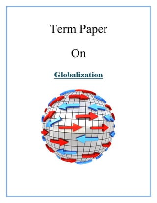 term paper about globalization pdf