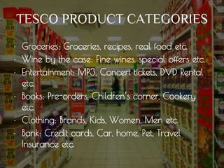 Tesco Case Study analysis | PPTX