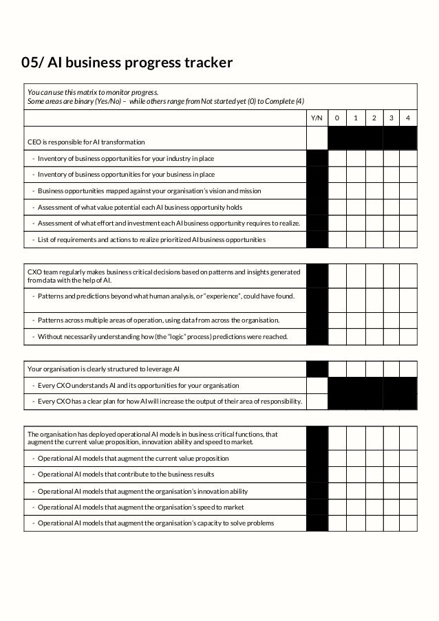 The AI business checklist for CEOs | PDF