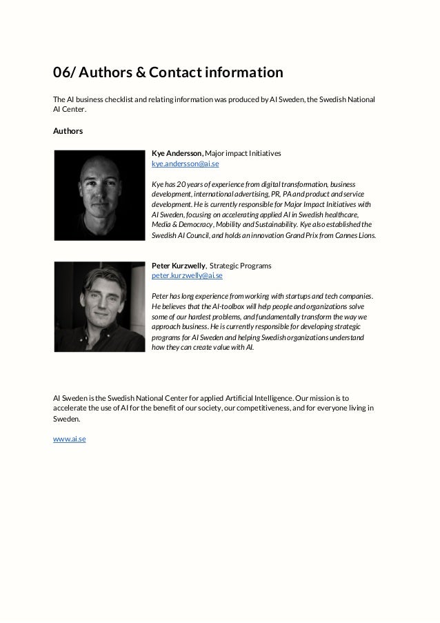 The AI business checklist for CEOs | PDF