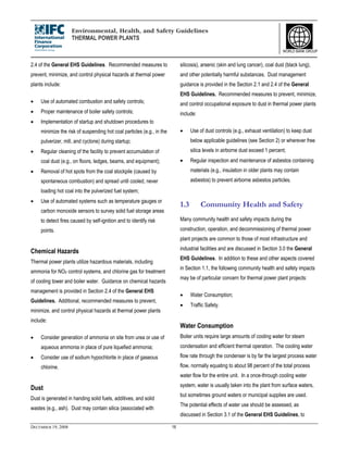 IFC EHS General | PDF