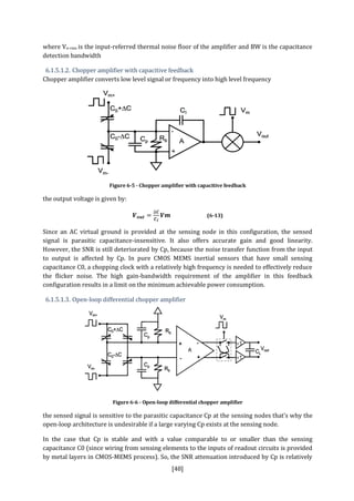 B.Sc. Thesis 1 - MEMS Vibratory Gyroscope and Readout Circuit | PDF