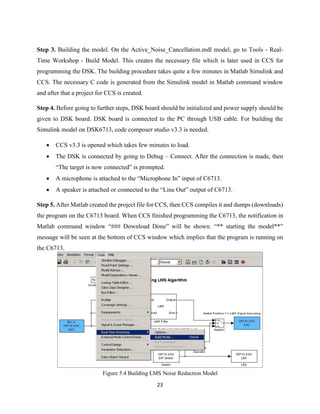 Real Time Implementation of Active Noise Control | PDF