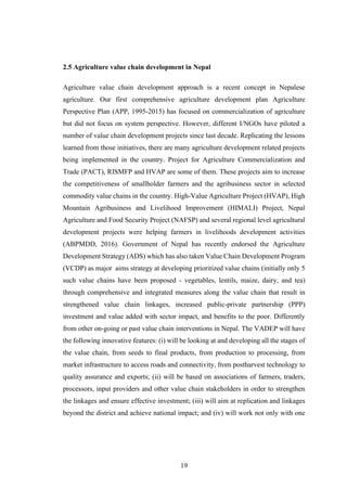 VALUE CHAIN ANALYSIS OF VEGETABLES IN KATHMANDU VALLEY: A CASE OF ...