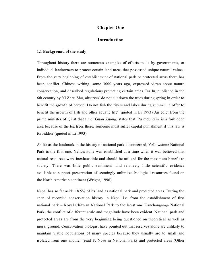 example of research paper background