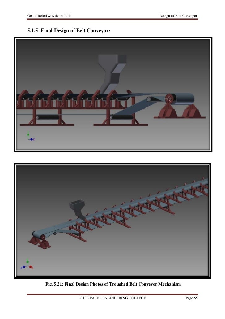 Design Of Belt Conveyor to Prevent the failure and many other drawbac…