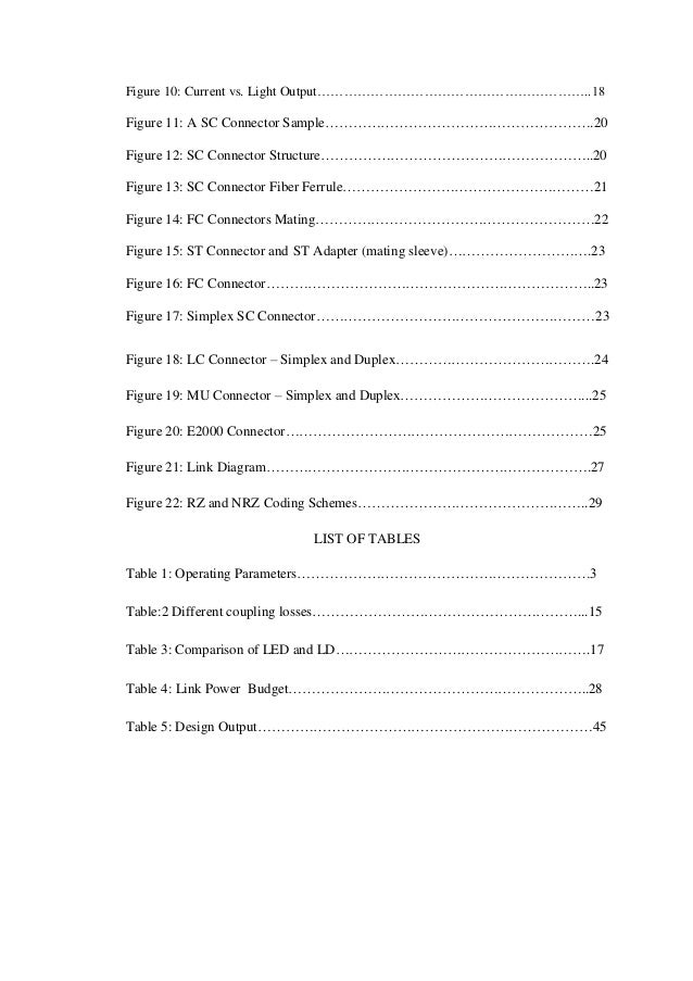 Internet cable thesis