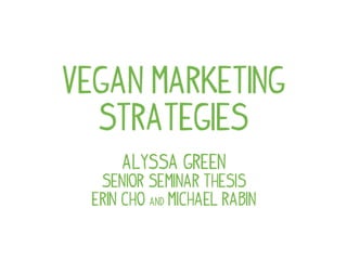 Vegan Marketing Strategies for Global Compassion