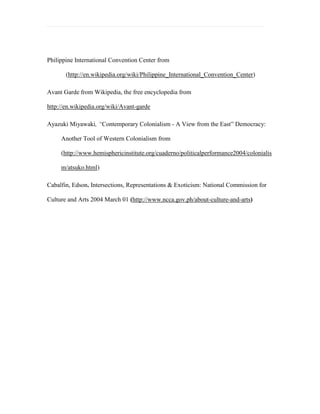 Final thesis presented december 2009 march 2010